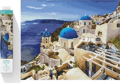 Attēls no DIAMOND DOTZ Haft diamentowy Diamond Dotz Diamentowa mozaika Santorini 60x50cm DQ12004