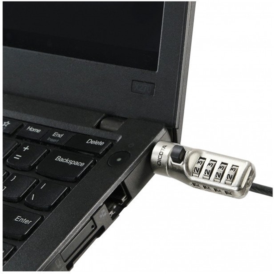 Picture of Dicota Security Cable N-Lock combi./res. 2,5x6mm slot,single