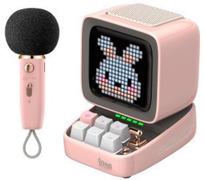 Attēls no Divoom Ditoo-5M - pink - Gonik Bluetooth Pixel Art.
