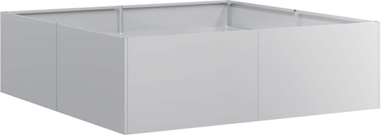 Picture of Doniczka 100x100x30 cm Stal ocynkowana