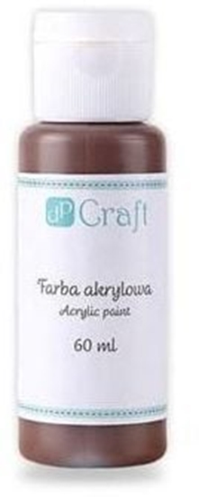 Изображение DP Craft Farba akrylowa 60 ml - chocolate (DPFA-010)