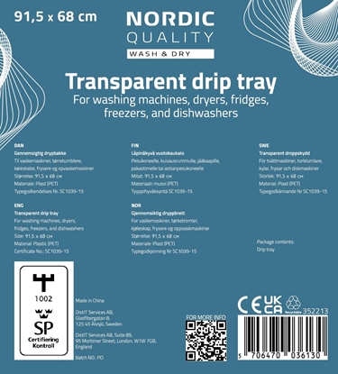 Picture of Driptray, 91.5 x 68cm, transparent