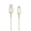 Picture of Dudao Dudao L7SM USB-A - micro USB cable 5A 1m - beige