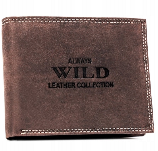 Изображение Duy portfel mski ze skóry naturalnej bez zapicia Lumarko!