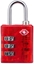 Attēls no Dunlop - Kódka do walizki / bagau na szyfr TSA (Czerwony)