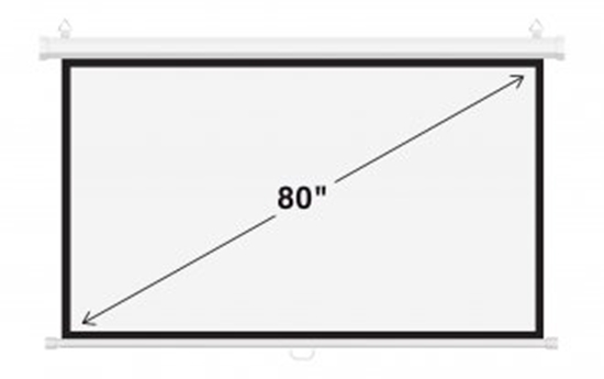 Изображение Ekran projekcyjny cienny Camrock Matte W 80