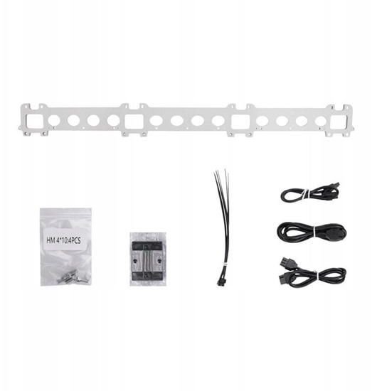 Picture of ELEGOO quadruple printhead mounting plate for OrangeStorm Giga