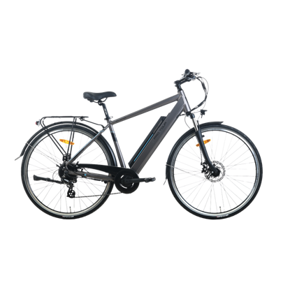 Изображение Elektriskais velosipēds TOTEM XC921 28", pelēks