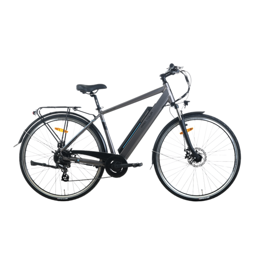 Изображение Elektriskais velosipēds TOTEM XC921 28", pelēks