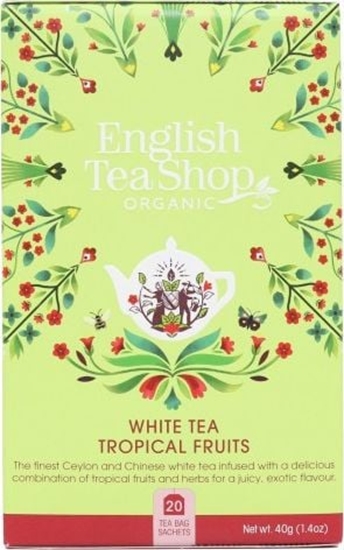 Picture of English Tea Sho Herbata biaa Tropical Fruits (20x2) BIO 40 g