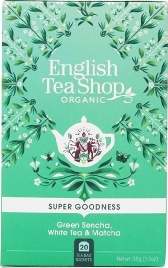 Picture of English Tea Sho Herbata zielona Sencha,biaa i matcha (20x1,75) BIO 35 g