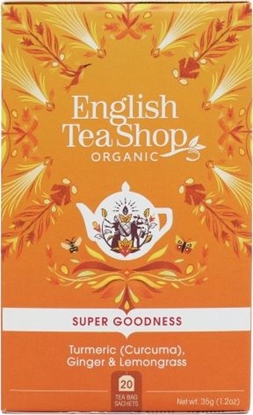 Picture of English Tea Sho Herbatka zioowa z imbirem,kurkum i traw cytrynow (20x1,75) BIO 35 g