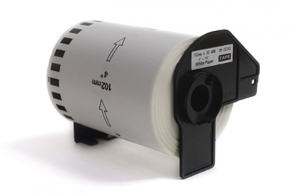 Picture of Etiķetes Brother DK-22243 melns uz balta – 102mm x 30,48m (DK22243 / DK-22243).