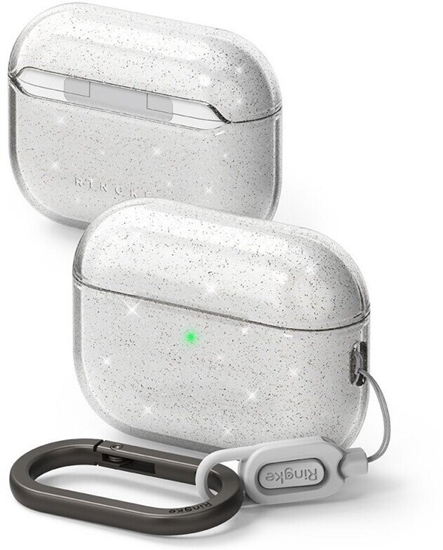 Picture of Etui Ringke Air do Apple AirPods Pro 3 Glitter Clear