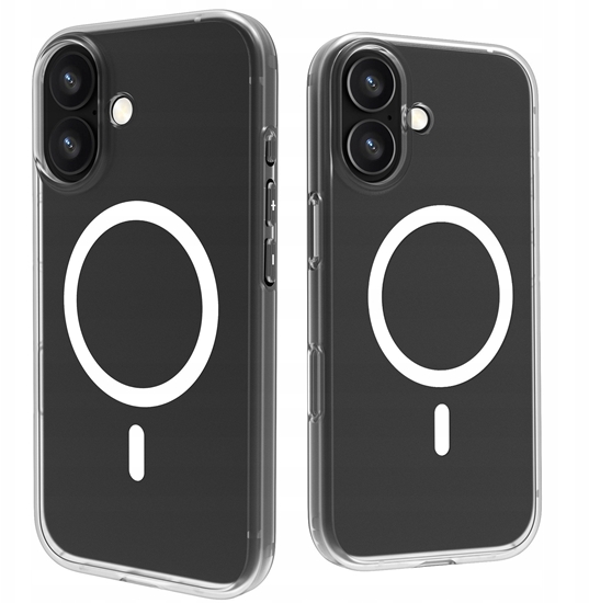 Изображение Etui Roobix Clarion MagSafe do iPhone 17 - przezroczyste