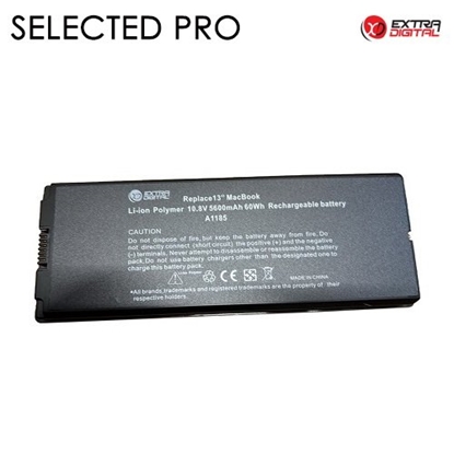 Изображение ExtraDigital A1185 Battery for Mac Book 5600mAh