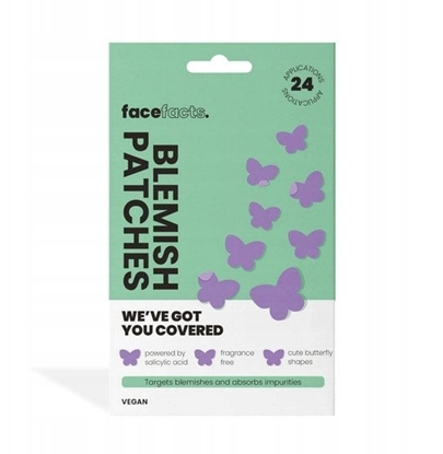 Picture of FACE FACTS Blemish Patches Plastry na wypryski - Butterflies - 1 op. - 24 szt.