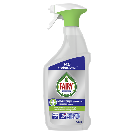Picture of FAIRY Professional Expert Kitchen attaukošanas un dezinfekcijas līdzeklis virtuvēm, 750ml