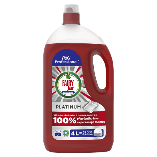 Picture of Fairy Professional Jar Platinum, trauku mazgāšanas līdzeklis, 4 l