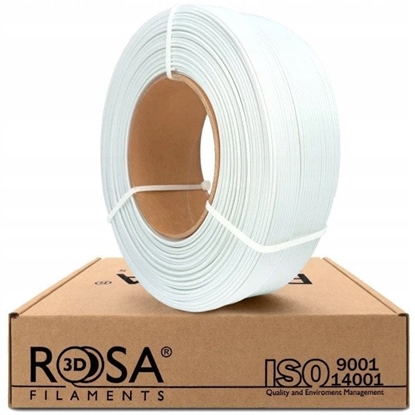 Picture of Filament PLA white 1 75 mm 1 kg refill Rosa3D