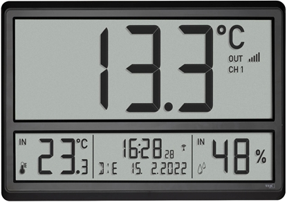 Изображение Finnish Thermometer 7650 - wireless thermometer with large display