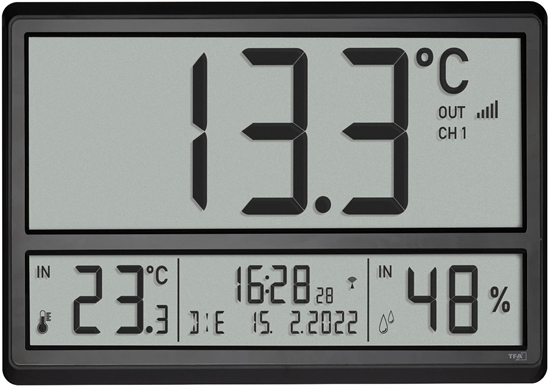 Изображение Finnish Thermometer 7650 - wireless thermometer with large display
