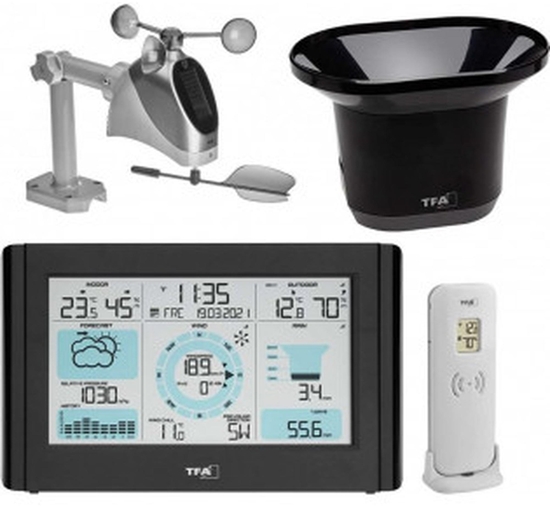 Изображение Finnish Thermometer 7870 wireless weather station, 3 channels