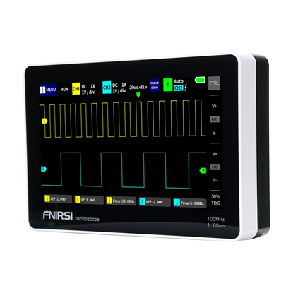 Attēls no FNIRSI 1013D 7" portable tablet oscilloscope