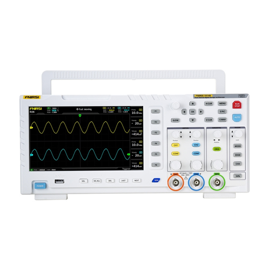 Picture of FNIRSI 1014D 2-in-1 oscilloscope signal generator