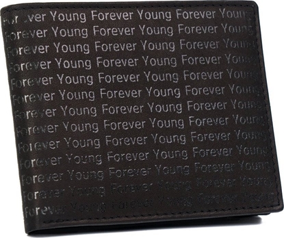 Attēls no Forever Young Skórzany portfel zdobiony monogramem - Forever Young NoSize