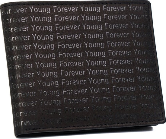 Picture of Forever Young Skórzany portfel zdobiony monogramem - Forever Young NoSize