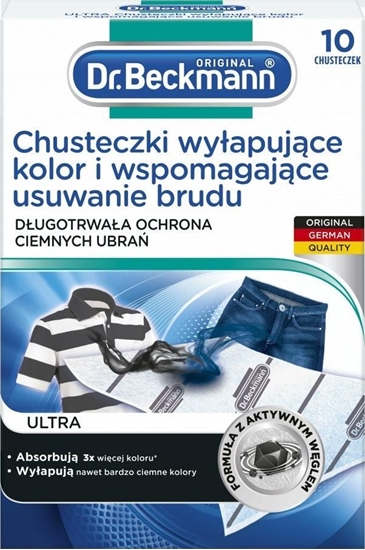 Изображение Frosch Chusteczki Wyapujce Kolor do ciemnego 10szt Dr.Beckmann