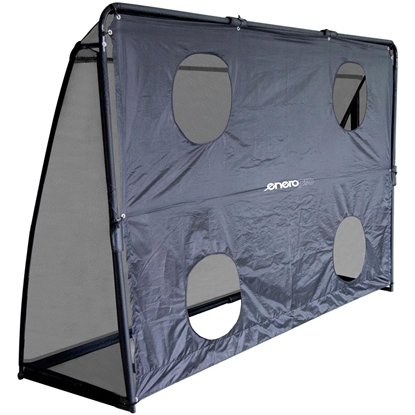 Picture of FUTBOLA VĀRTI AR TĪKLU UN MĒRĶI 240x160x80CM ENERO PRO