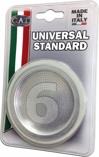 Picture of GAT Uszczelki gumowe i sitko do kawiarek GAT pojemno 2 espresso