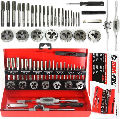 Picture of Geko GWINTOWNIKI+NARZYN. kpl.32cz /GEKO