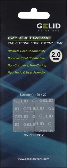 Picture of Gelid Gelid Extreme thermalpad 120x20x2.0mm 2pcs TP-VP05-D