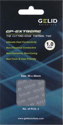 Picture of Gelid Gelid Extreme thermalpad 80x40x1.0mm 2pcs TP-VP01-B