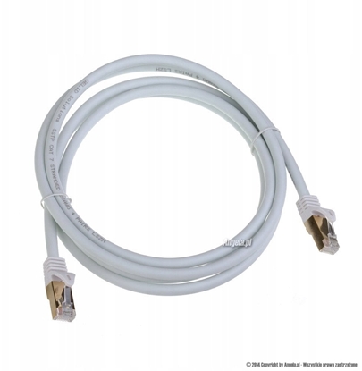 Attēls no Gelid Patch Cable kabel sieciowy Cat.7 biay 2m (CA-CAT702W-01)