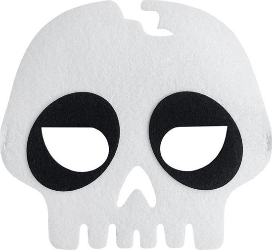 Picture of GoDan Felt Skull Mask 18x16.5cm