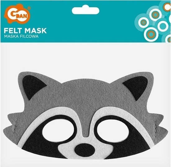 Picture of GoDan Maska filcowa szop pracz 18x9.5cm