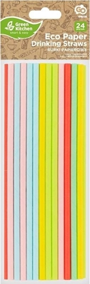 Изображение GoDan Somki papierowe pastelowe MIX 197x6mm 24szt