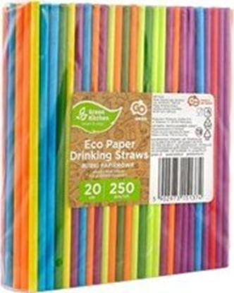 Изображение GoDan Somki papierowe tczowe MIX 197x6mm 250szt