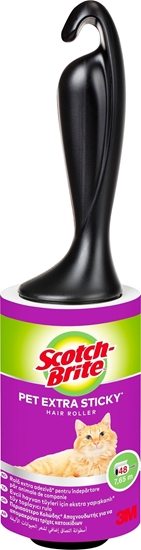 Picture of Golarka do ubra 3M 3M Scotch Brite Rolka Do Czyszczenia Powierzchni Z Sierci Zwierzt 7,65m 48 Listków...