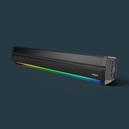Attēls no Gonik Streetz Bluetooth kolonl STREETZ, su RGB, micro SD / SB100-BLK / 6612035