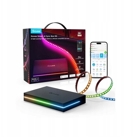 Picture of Govee AI Sync Box 2 | Hub Centralka owietlenia LED | RGBICW, Wi-Fi + Bluetooth, HDMI 2.1