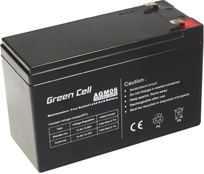 Attēls no Green Cell AGM Battery 12V 9Ah
