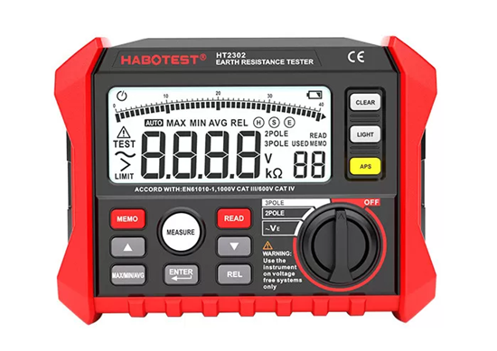 Изображение Habotest HT2302 Digital Earth Resistance Tester
