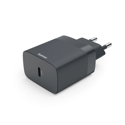Attēls no Hama 00086442 30W USB-C  Charger PD Black