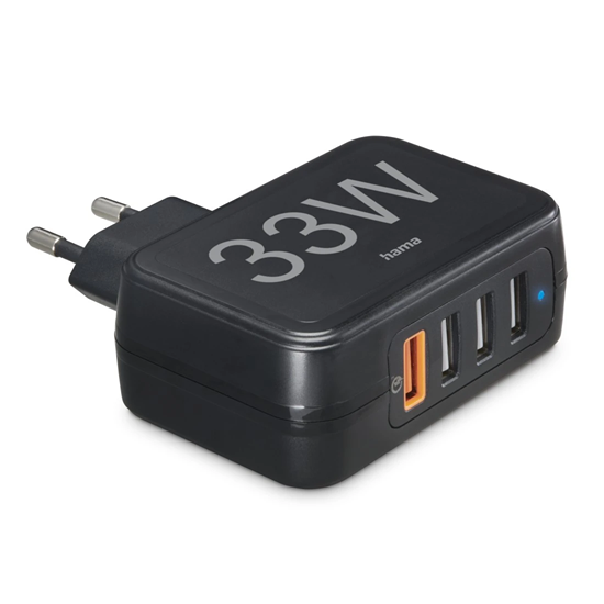 Изображение Hama 00201629 4-Port Quick Charger