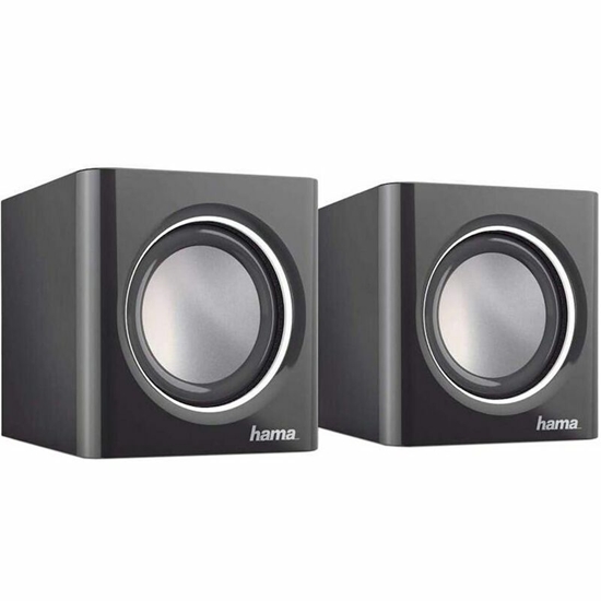 Изображение Hama Sonic Mobil 185 Notebook Speaker Black Silver